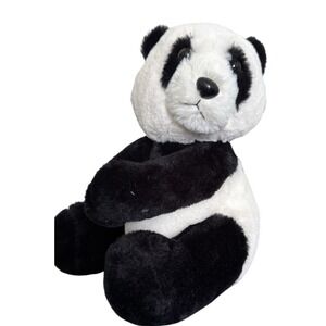 FAO Schwarz size small Black and White Panda Plush